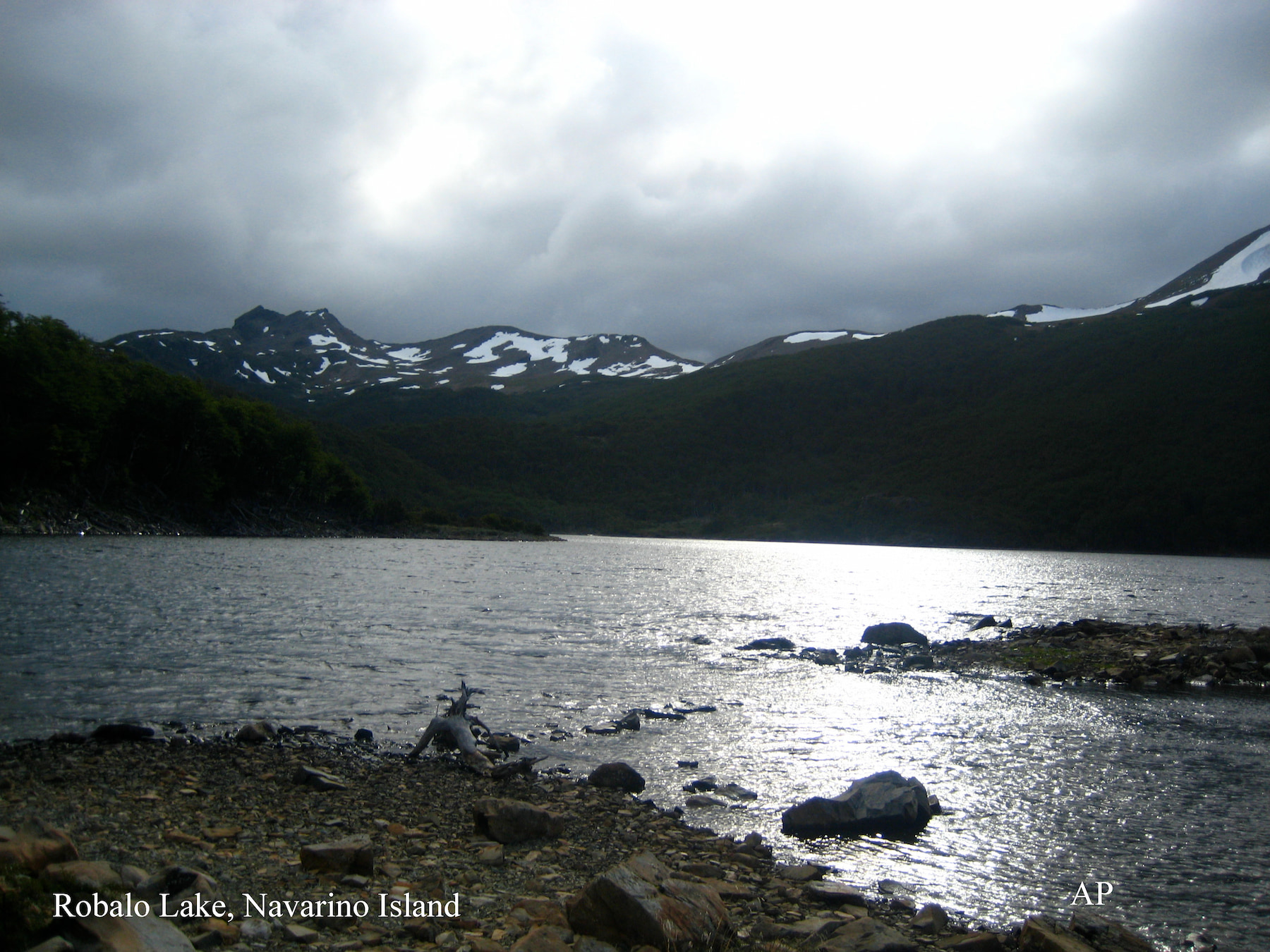 Lake in Navarino Island